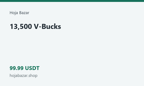 13,500 V-Bucks · 99.99 USDT